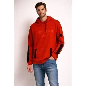 American Eagle Outfitters Bold Red Hoodie